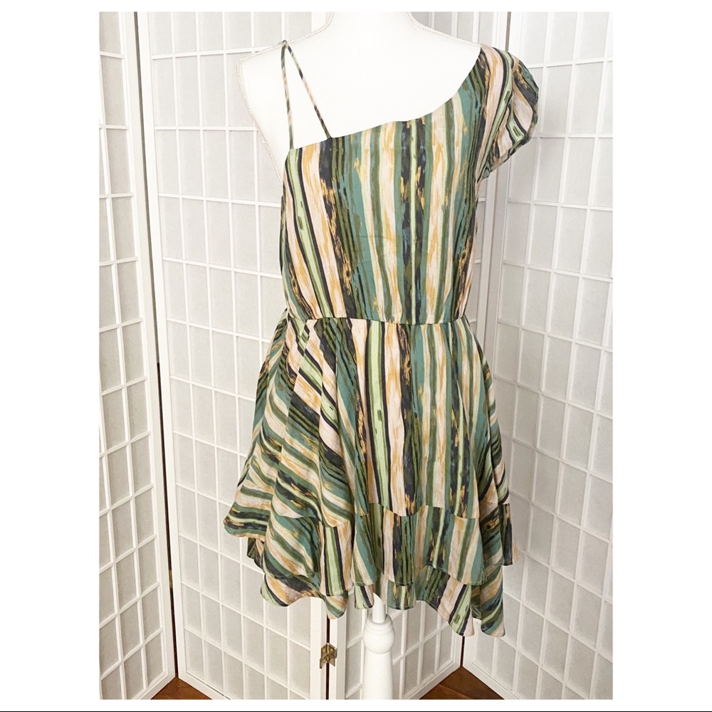 FREE PEOPLE ONE SHOULDER STRAPPY LINED DRESS - Picture 5 of 6